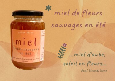 Miel de fleurs sauvages d'été - 1kg
