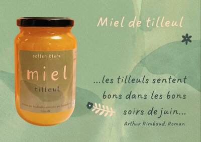 Miel de tilleul - 250g