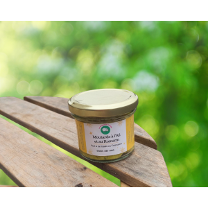 Moutarde à l'ail et au romarin