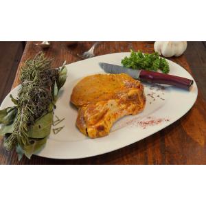 Côtes marinées (curry) bio (4 côtes)