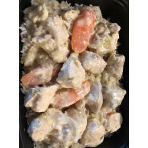 Ragoût de poulet 🐓à l’estragon riz long