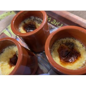 Crèmes aux œufs à la gousse vanille x 6