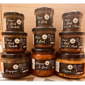 Terrines de bœuf - 180grs