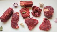 Colis de viande de bœuf fraîche