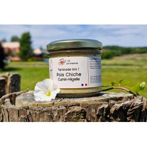 Tartinade bio de pois chiche cumin nigelle