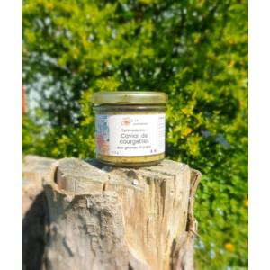 Caviar bio de courgettes aux graines d'aneth