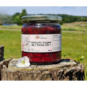 Haricots rouges bio de l'yonne au naturel