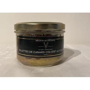 Rillette de canard colvert au foie gras