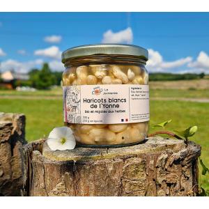 Haricots blancs bio de l'yonne au naturel