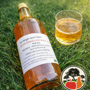 Jus de pommes du perche, millésime 2025