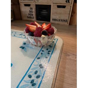 Verrine de fruits🍓 crème légère x 2