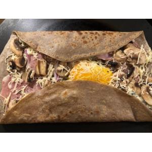 Galette de blé noir complète