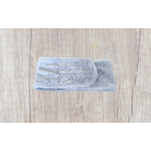 Bandeau de maquillage bleu clair