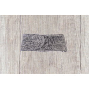 Bandeau de maquillage gris foncé