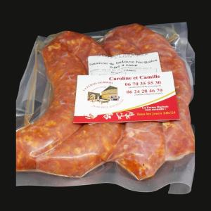 Saucisses de toulouse basquaise x4