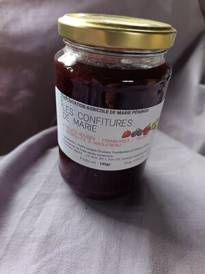 Confiture 4 fruits rouges