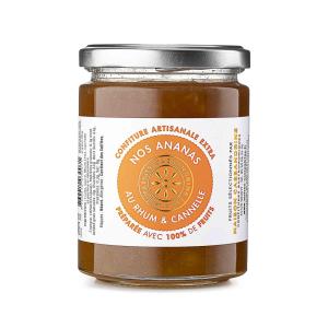 Confiture extra d'ananas rhum cannelle
