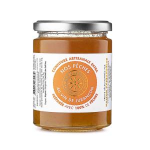 Confiture extra de pêches au jurançon
