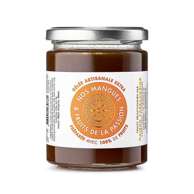 Gelée extra de mangues & fruits de la passion