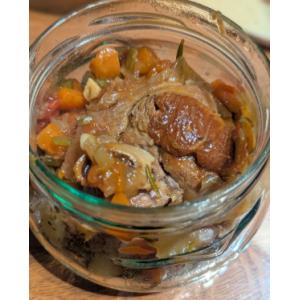 Osso bucco dinde / pdt graisse canard, origan