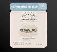 Café grain - indonésie-yoga - torréf. medium