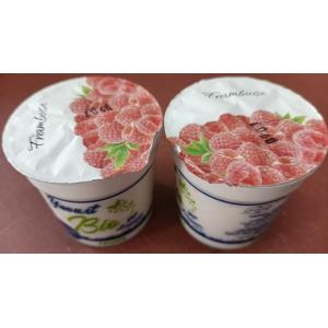 Yaourt brassé framboise lehmann bio 2 x 125gr