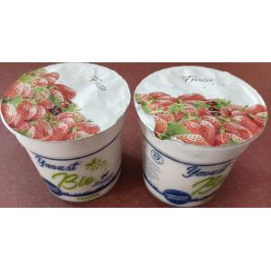 Yaourt brassé fraise lehmann bio 2 x 125gr