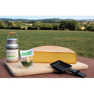 Fromage à raclette 1/2 de meule ail des ours