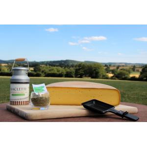Fromage à raclette 1/2 de meule sarriette