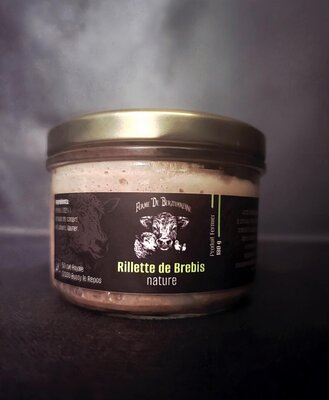 Rillette de brebis nature