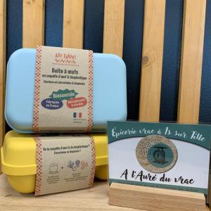 Boîte 6 œufs coquille