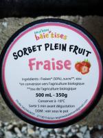 Sorbet fraise