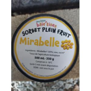 Sorbet mirabelle