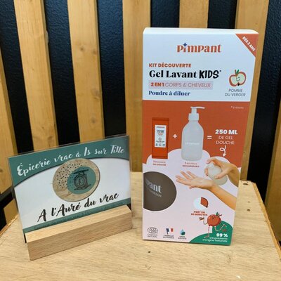 Pimpant kit découverte gel lavant kids 2 en 1