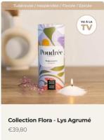 Poudree paris- bougie