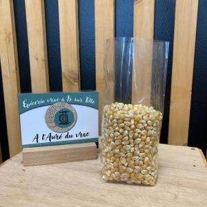 Maïs popcorn bio equitable en france