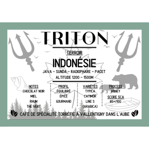 Triton 1kg - origine indonésie - en grains