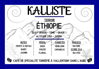 Kalliste 250g - origine ethiopie - moulu