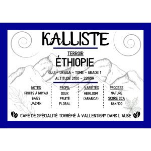 Kalliste 250g - origine ethiopie - moulu