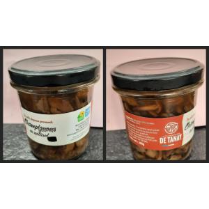 Champignons au naturel