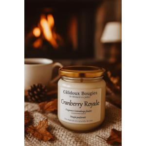 Bougie parfumée cranberry royale