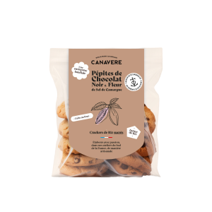 Crackers de riz de camargue pépite chocolat