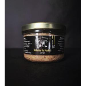 Rillette poulet citron 180g