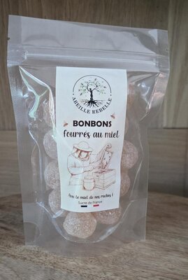 Bonbons fourrés au miel
