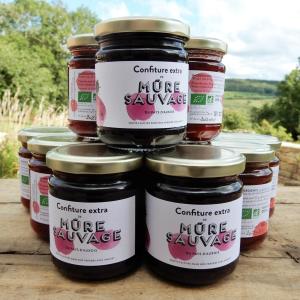 Confiture de mûre sauvage bio
