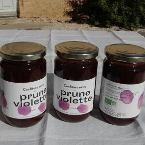 Confiture de prune violette bio