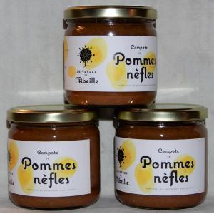 Compote bio pomme nèfle