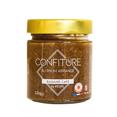 Confiture banane café
