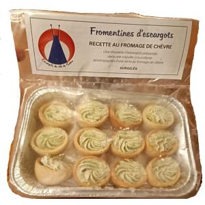 Fromentines au chèvre 1dz (escargots)
