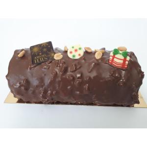 Bûche 6/8 parts façon 'snickers'
